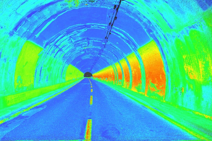 Foto nuvola di punti galleria di Geodesis Srl, studio di rilievi topografici Roma