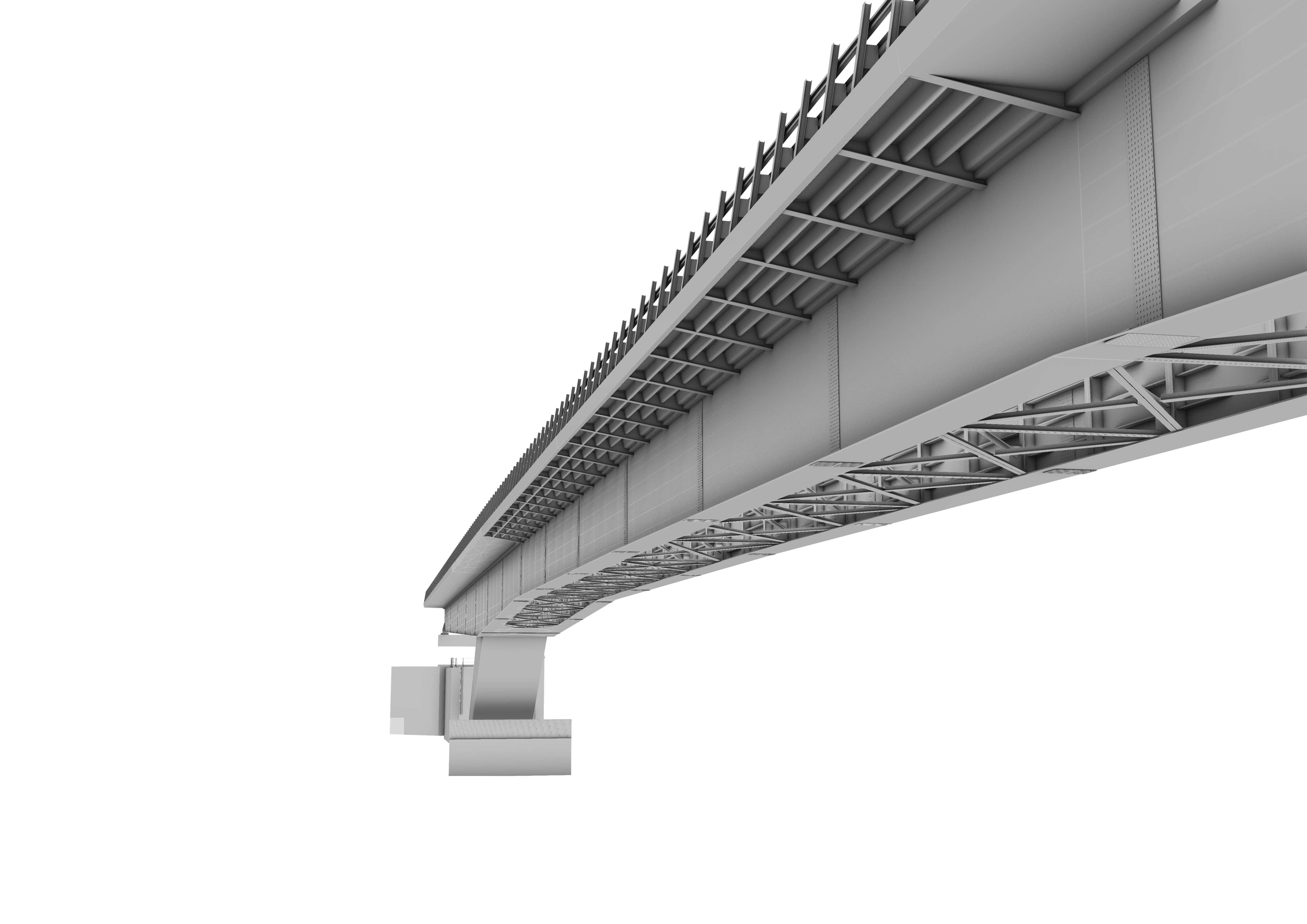 Foto restituzione 3d ponte di Geodesis Srl, studio di rilievi topografici Roma
