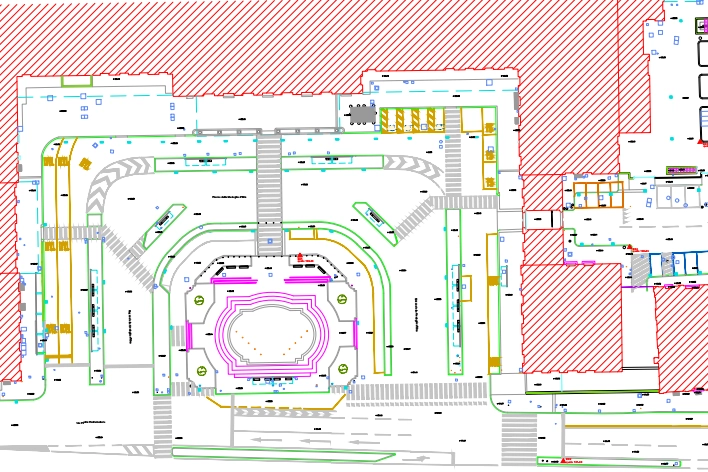 Pianta strada di Geodesis Srl, studio di rilievi topografici Roma